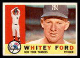 1960 Topps Baseball #035 Whitey Ford Yankees VG-EX 539458