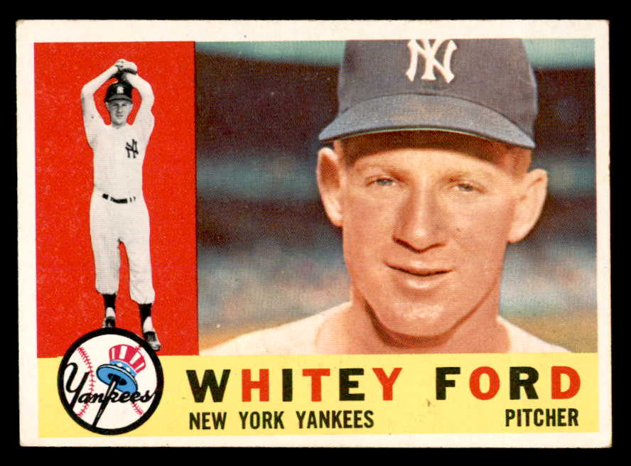 1960 Topps Baseball #035 Whitey Ford Yankees VG-EX 539462