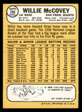 1968 Topps Baseball #290 Willie McCovey Giants NR-MT 539465