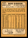 1968 Topps Baseball #100 Bob Gibson Cardinals NR-MT 539468