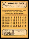 1968 Topps Baseball #220 Harmon Killebrew Twins NR-MT 539469