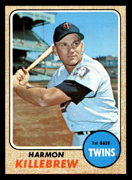 1968 Topps Baseball #220 Harmon Killebrew Twins EX-MT 539470