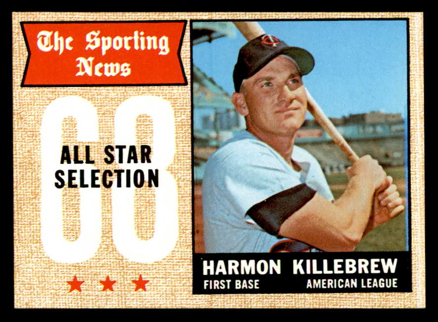 1968 Topps Baseball #361 Harmon Killebrew A.S. Twins NR-MT 539472