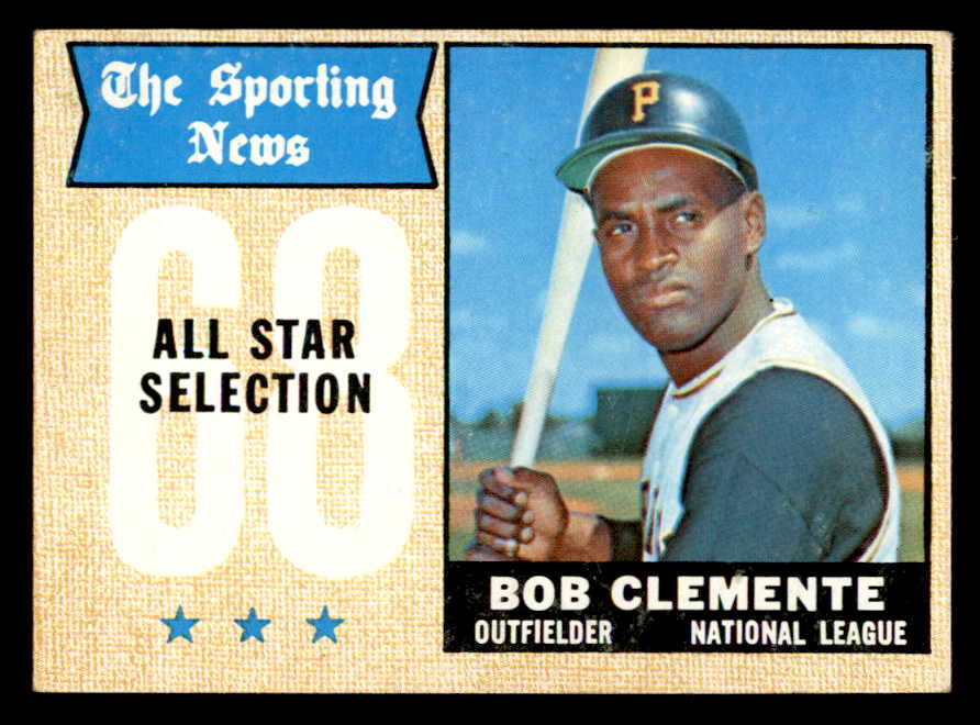 1968 Topps Baseball #374 Roberto Clemente A.S. Pirates NR-MT 539474