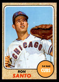 1968 Topps Baseball #235 Ron Santo Cubs NR-MT 539484