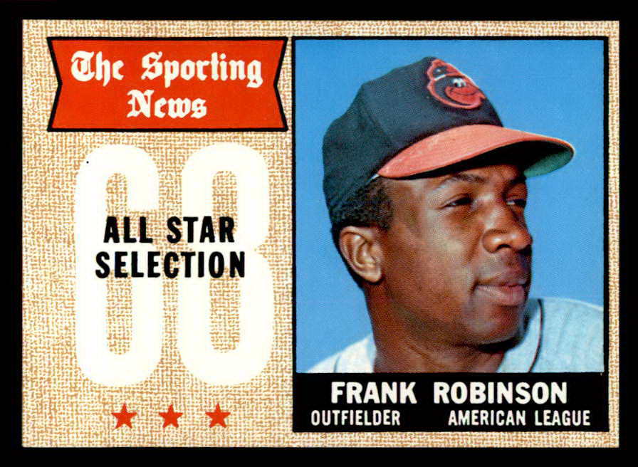 1968 Topps Baseball #373 Frank Robinson A.S. Orioles NR-MT 539485