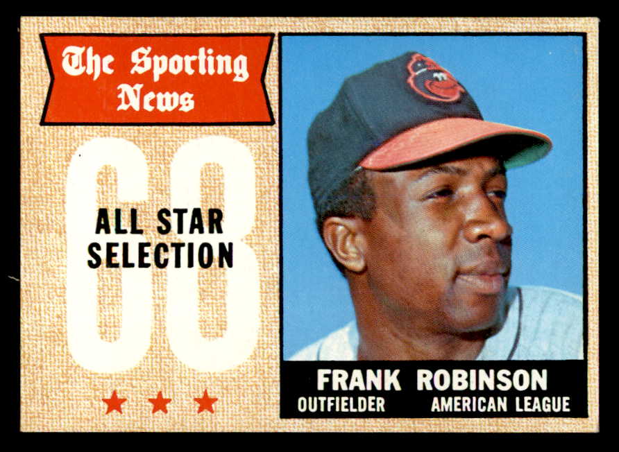 1968 Topps Baseball #373 Frank Robinson A.S. Orioles NR-MT 539486