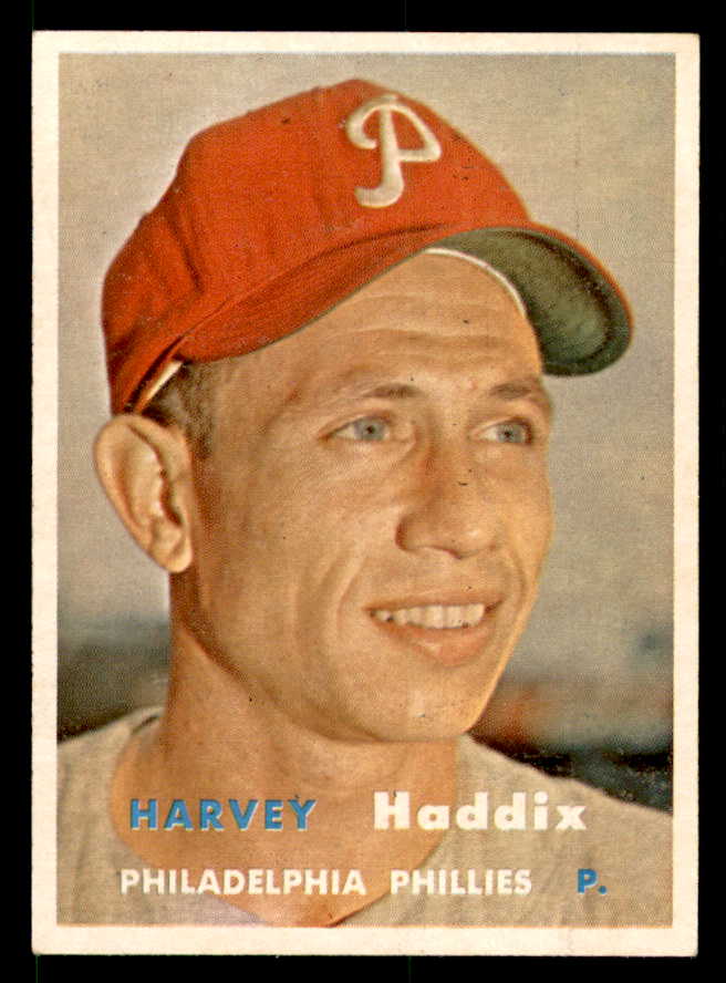1957 Topps Baseball #265 Harvey Haddix Phillies NR-MT 539494