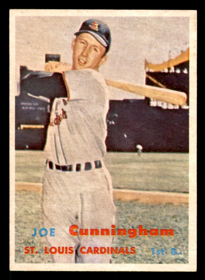 1957 Topps Baseball #304 Joe Cunningham Cardinals NR-MT 539496