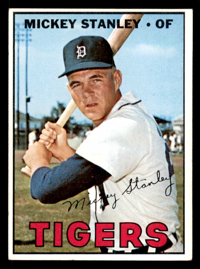 1967 Topps Baseball #607 Mickey Stanley Tigers EX+/EX-MT 539500
