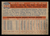 1957 Topps Baseball #323 Wes Westrum Giants EX-MT 539504