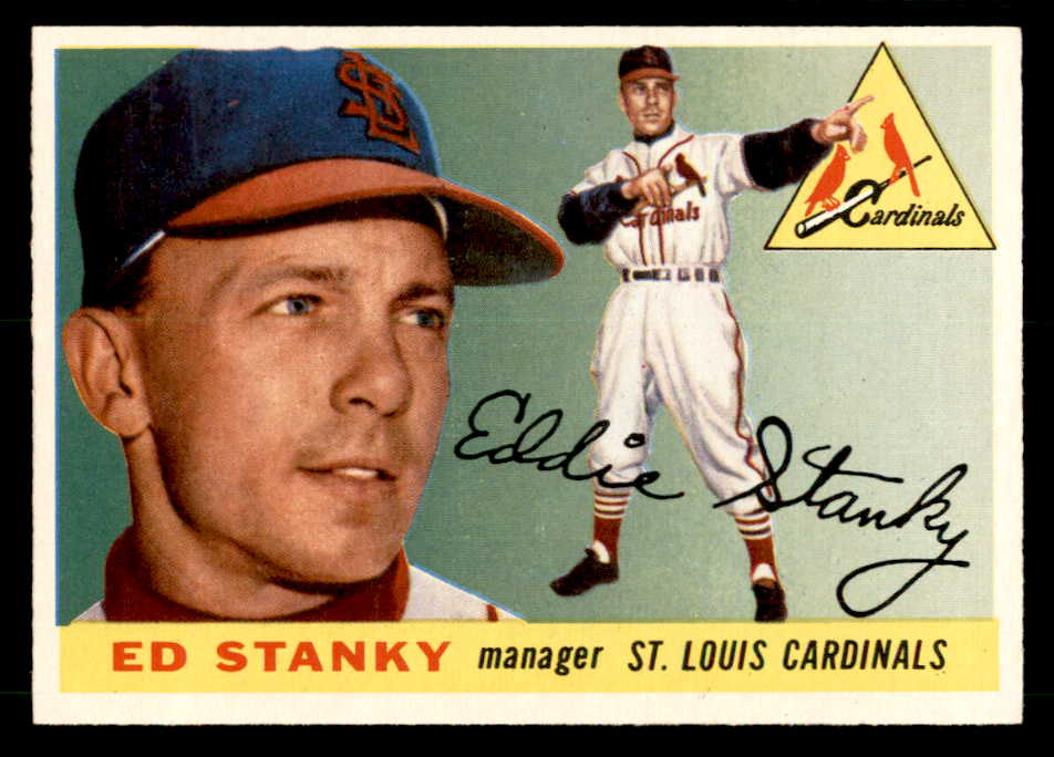 1955 Topps Baseball #191 Eddie Stanky Cardinals NR-MT 539511