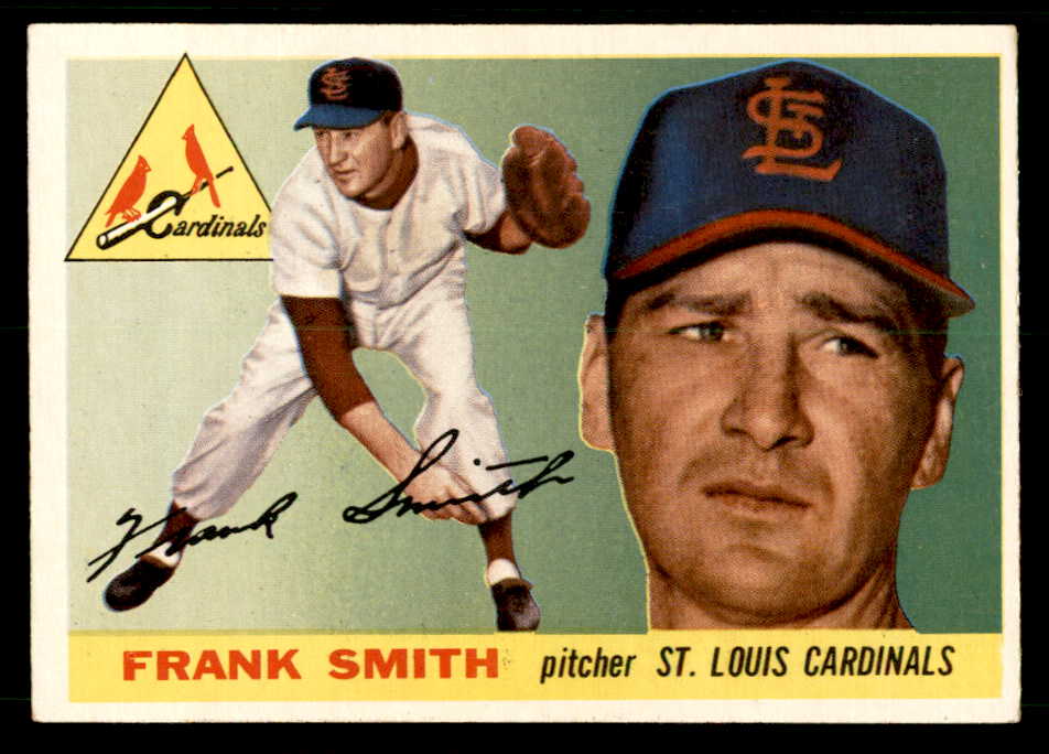 1955 Topps Baseball #204 Frank Smith Cardinals EX-MT 539514