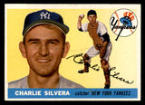 1955 Topps Baseball #188 Charlie Silvera Yankees EX-MT 539515