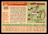 1955 Topps Baseball #181 Roy McMillan Reds EX-MT 539519