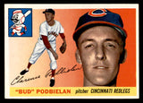 1955 Topps Baseball #153 Bud Podbielan Reds EX-MT 539530