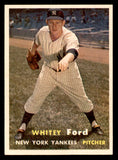 1957 Topps Baseball #025 Whitey Ford Yankees NR-MT 539544