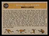 1960 Topps Baseball #160 Mickey Mantle Ken Boyer NR-MT 539556