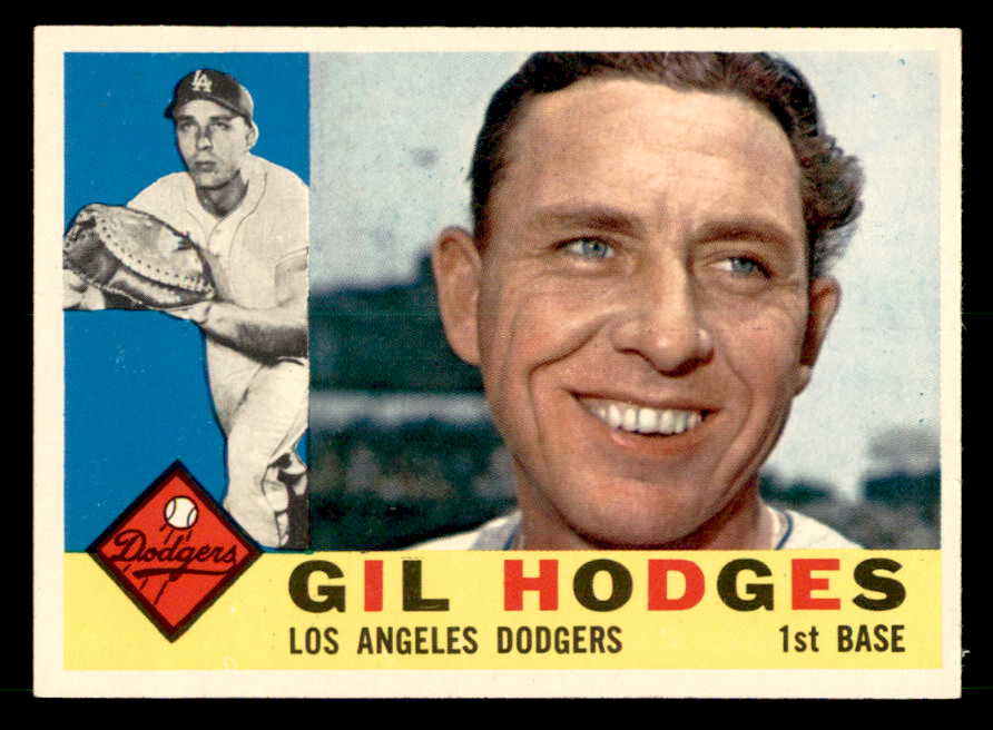 1960 Topps Baseball #295 Gil Hodges Dodgers NR-MT 539557