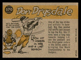 1960 Topps Baseball #570 Don Drysdale A.S. Dodgers EX-MT 539560