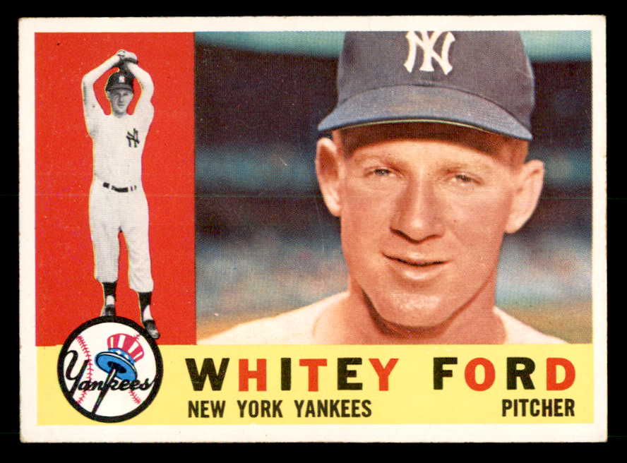 1960 Topps Baseball #035 Whitey Ford Yankees EX-MT 539562