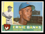1960 Topps Baseball #010 Ernie Banks Cubs NR-MT 539563