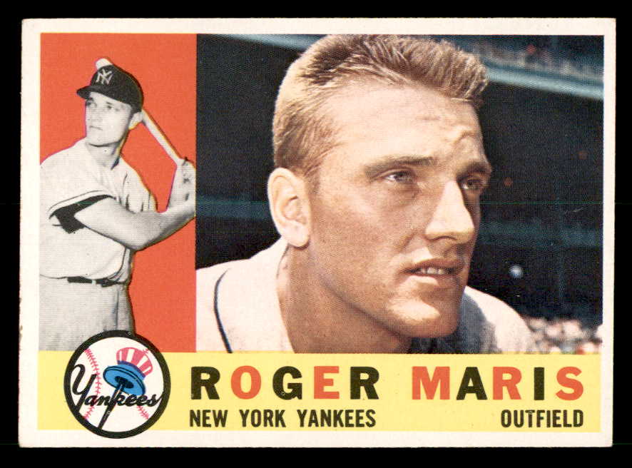 1960 Topps Baseball #377 Roger Maris Yankees NR-MT 539574