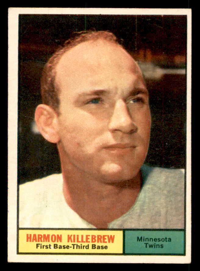 1961 Topps Baseball #080 Harmon Killebrew Twins EX-MT 539578