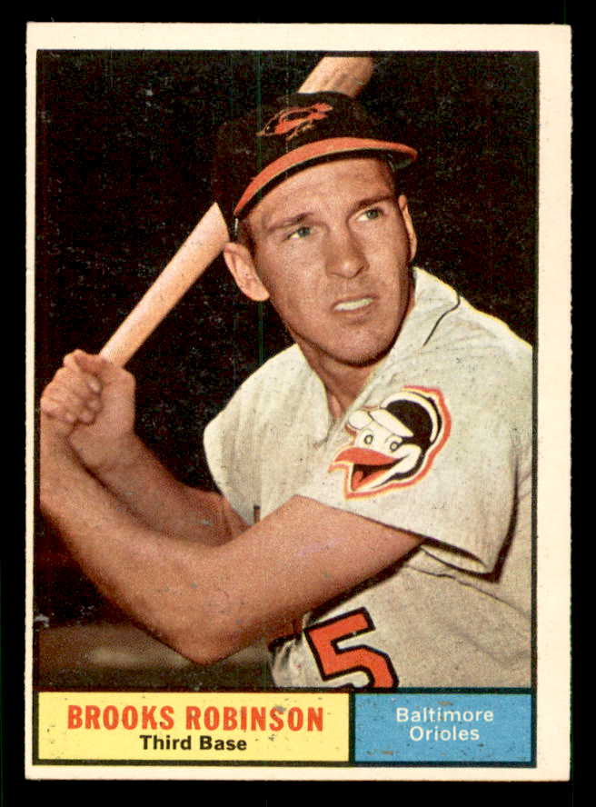 1961 Topps Baseball #010 Brooks Robinson Orioles EX-MT 539580