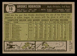 1961 Topps Baseball #010 Brooks Robinson Orioles EX-MT 539580