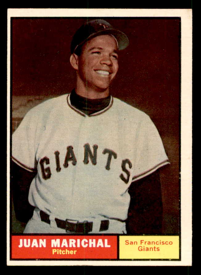 1961 Topps Baseball #417 Juan Marichal Giants EX-MT 539581