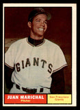 1961 Topps Baseball #417 Juan Marichal Giants EX-MT 539581