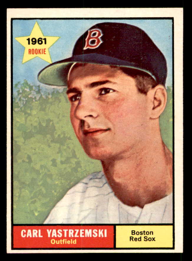 1961 Topps Baseball #287 Carl Yastrzemski Red Sox EX-MT 539587