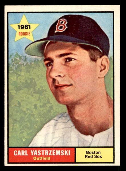 1961 Topps Baseball #287 Carl Yastrzemski Red Sox EX-MT 539587