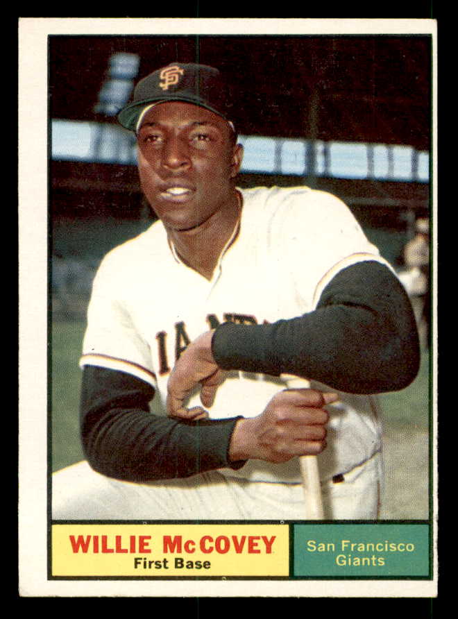 1961 Topps Baseball #517 Willie McCovey Giants EX-MT 539589