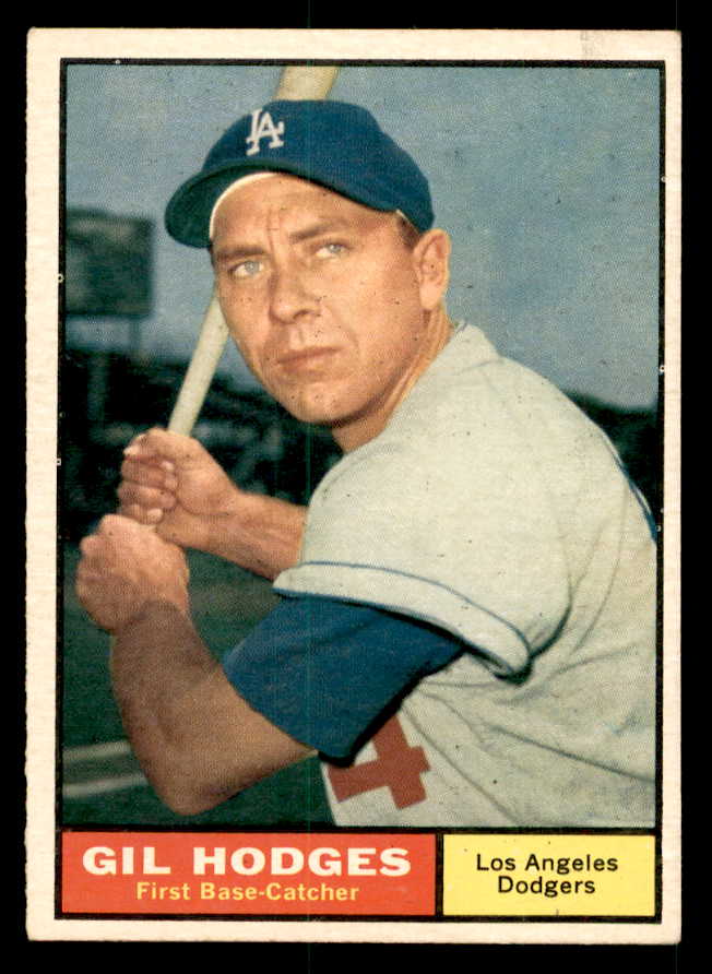 1961 Topps Baseball #460 Gil Hodges Dodgers EX-MT 539595