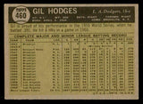 1961 Topps Baseball #460 Gil Hodges Dodgers EX-MT 539595