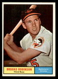 1961 Topps Baseball #010 Brooks Robinson Orioles EX-MT 539599