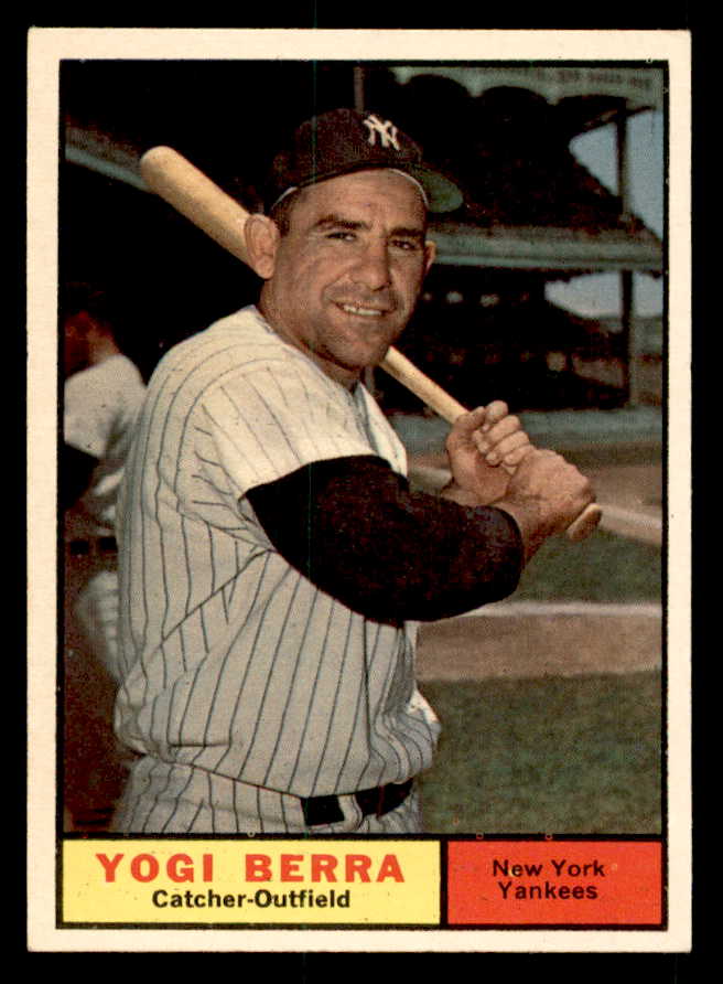 1961 Topps Baseball #425 Yogi Berra Yankees EX-MT 539601