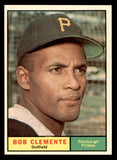1961 Topps Baseball #388 Roberto Clemente Pirates EX-MT 539609