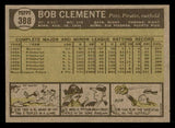 1961 Topps Baseball #388 Roberto Clemente Pirates EX-MT 539609