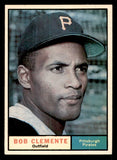1961 Topps Baseball #388 Roberto Clemente Pirates EX-MT 539610