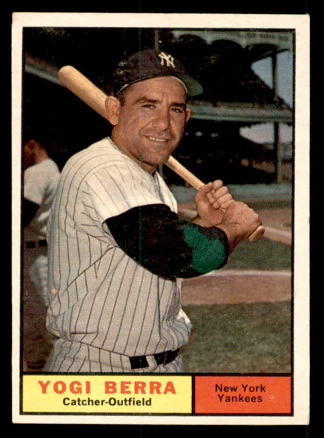 1961 Topps Baseball #425 Yogi Berra Yankees EX-MT 539616
