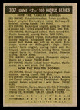 1961 Topps Baseball #307 World Series Game 2 Mickey Mantle EX-MT 539619