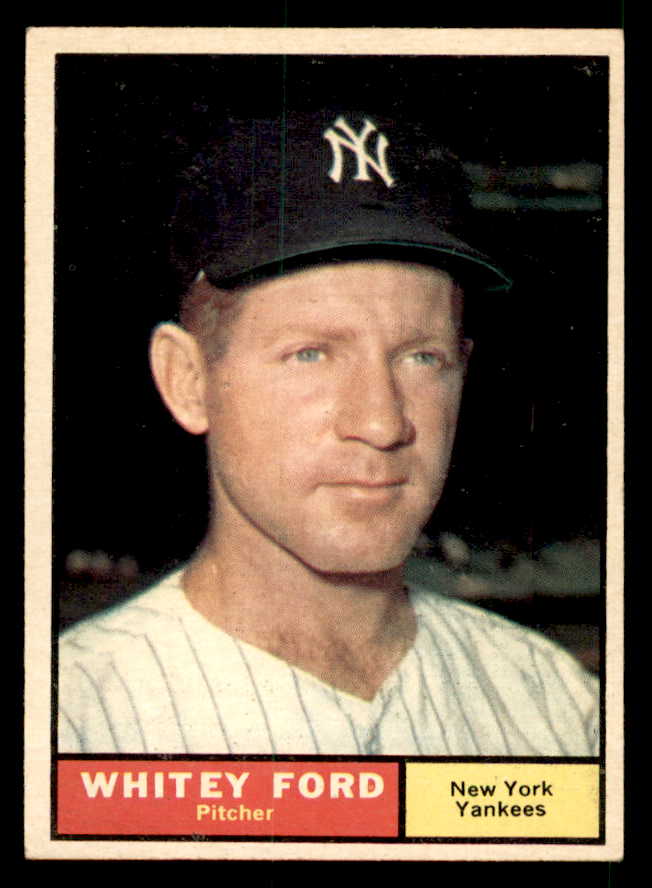 1961 Topps Baseball #160 Whitey Ford Yankees EX-MT 539622