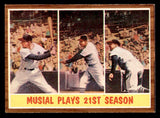 1962 Topps Baseball #317 Stan Musial IA Cardinals EX-MT 539635