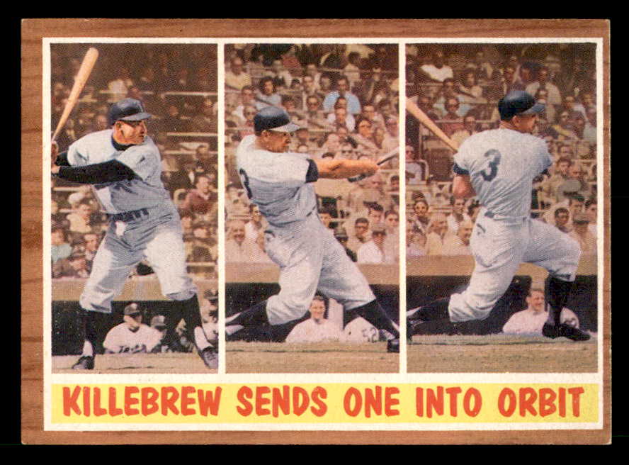 1962 Topps Baseball #316 Harmon Killebrew IA Twins EX-MT 539638