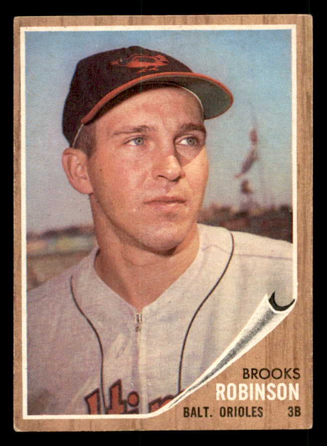 1962 Topps Baseball #045 Brooks Robinson Orioles EX-MT 539641
