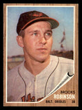 1962 Topps Baseball #045 Brooks Robinson Orioles EX-MT 539642