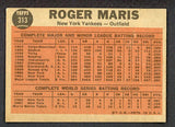 1962 Topps Baseball #313 Roger Maris IA Yankees EX-MT 539652